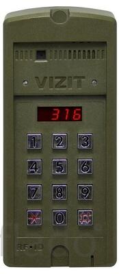 Бвд-316f вызывная панель аудиодомофона