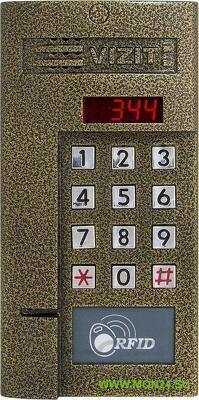 Бвд-344f блок вызова домофона