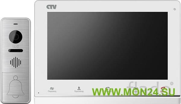 Ctv-dp4101ahd w комплект видеодомофона