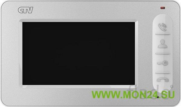 Ctv-m400 (цвет белый) монитор домофона цветной с функцией свободные ру