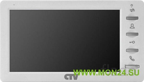 Ctv-m4700ahd (цвет белый) монитор домофона цветной с функцией свободны