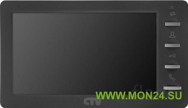 Ctv-m4700ahd (цвет черный) монитор домофона цветной с функцией свободн