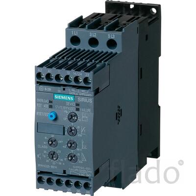 Устройство плавного пуска siemens 3rw4038-2bb14 72а 37квт 380в