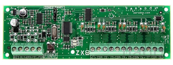 Zx8sp 8-зонный модуль расширения