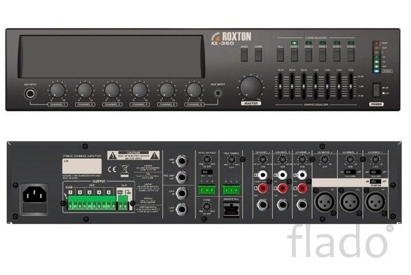 Ax-360 усилитель трансляционный, 360 вт