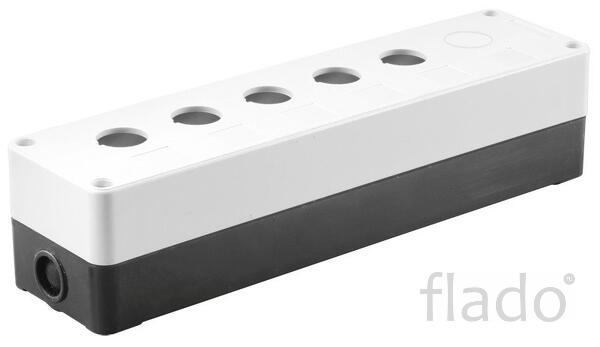 Корпус кп105(6) для кнопок 5(6) мест белый (bkp10-6-k01) корпус для кн