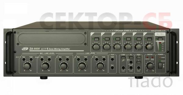 Za-6600 jdm усилитель мощности, 600 вт