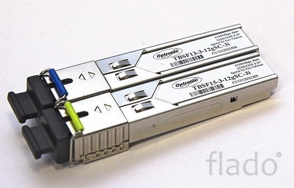 Tfortis sfp (tbsf-13-3-12gsc-3i 1310+tbsf-15-3-12gsc-3i 1550) коммутат