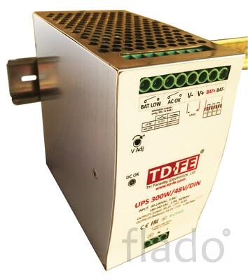 Ups 300w/48v/din блок бесперебойного питания