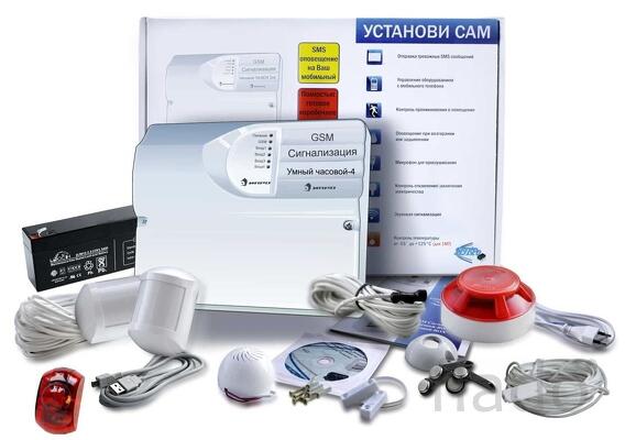 Умный часовой-4, gsm, профи, для дачи сигнализация