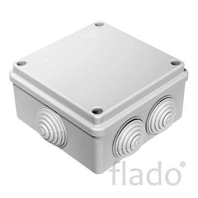 Коробка ip55 100х100х50 (40-0300) коробка коммутационная