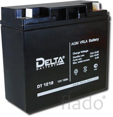Delta dt 1218 аккумулятор герметичный свинцово-кислотный