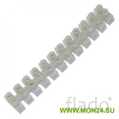 Зажим винтовой зви-20 4-10 кв.мм 12 пар (uzv3-020-06) зажим винтовой