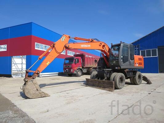Колесник Hitachi 140, 16 тонн, в габарите