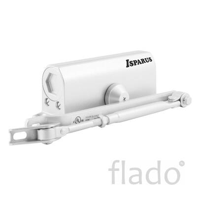 Isparus 430 (серый) доводчик для дверей весом до 110 кг