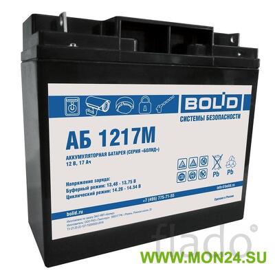 Аб 1217м аккумулятор стационарный свинцово-кислотный с регулирующим кл
