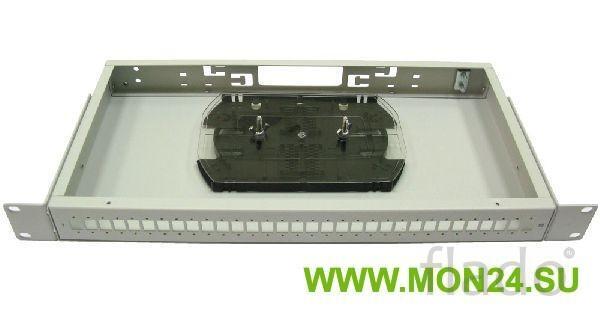 Крс-32-sc кросс оптический стоечный (19″), 2u, 32 порта, sm, sc/upc, у