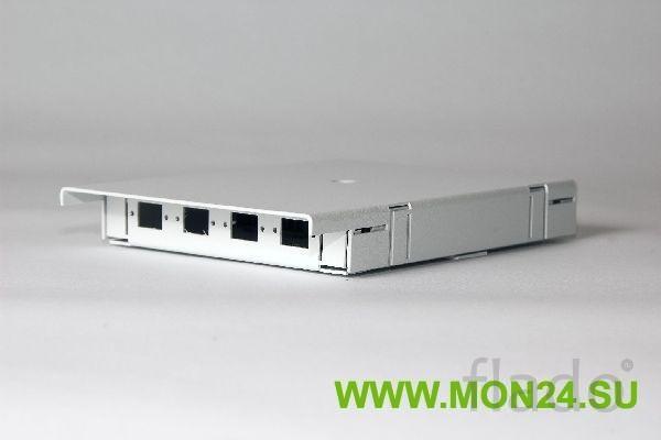 Крн-4-sc-микро, 4 порта, sm, sc/upc, укомплектованный кросс оптический