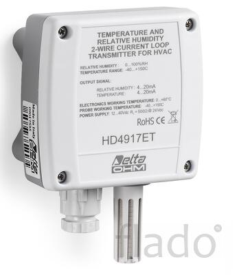 Delta ohm hd-4917t01 трансмиттер влажности и температуры