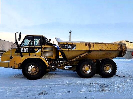 Сочлененный самосвал думпер CAT 730, х2 шт