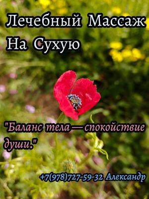 Профессиональный Лечебный Массаж (г. Саки)