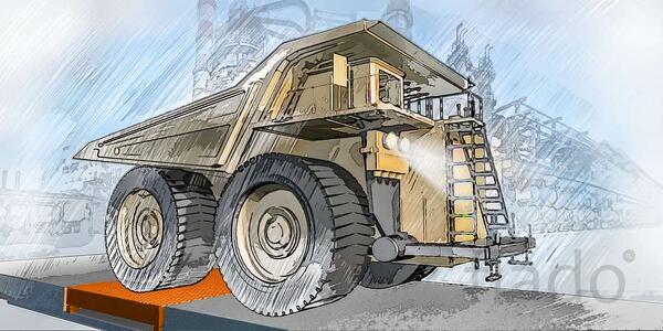 Автомобильные весы 500 тонн