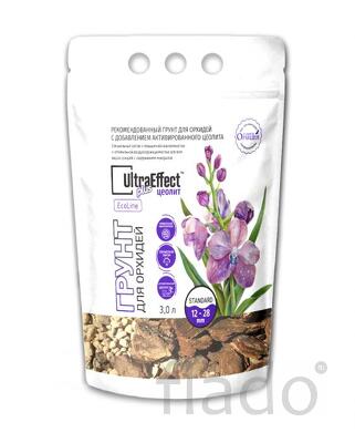 Грунт для орхидей UltraEffect Plus c Цеолитом Standard 12-28mm 3л