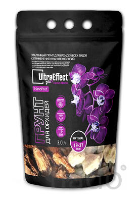 Грунт для орхидей UltraEffect+ Пеностекло - Optimal 19-37mm 3л