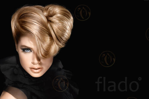 Мелирование коротких волос LOREAL - пудра