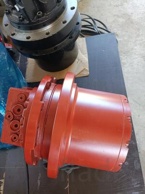 бортовой редуктор хода в сборе с гидромотором для экскаватора Yanmar