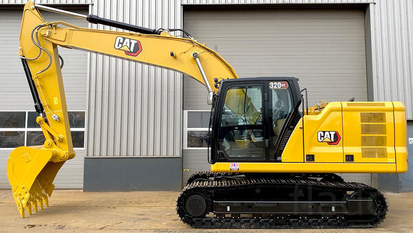 Натяжитель гусениц экскаватора CAT 320GC