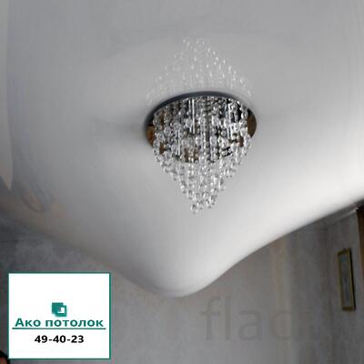 Слив воды с натяжного потолка в Омске