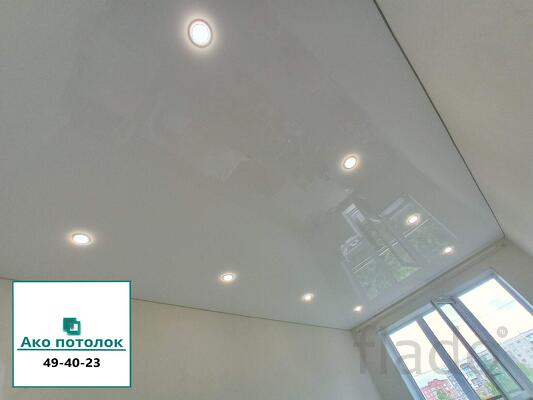 Монтаж натяжного потолка в Омске