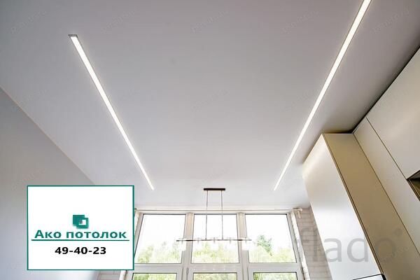 Натяжной потолок с установкой в Омске