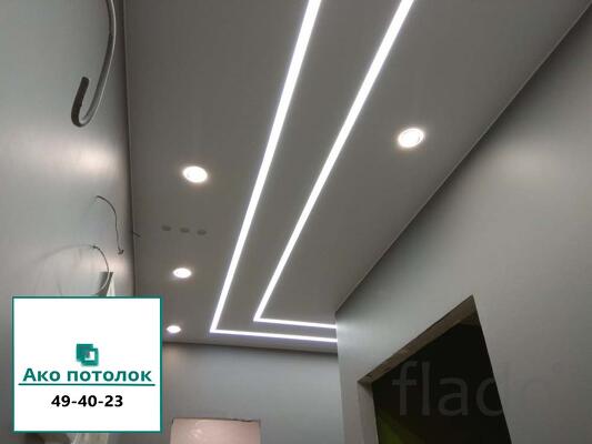 Натяжной потолок с установкой в Омске