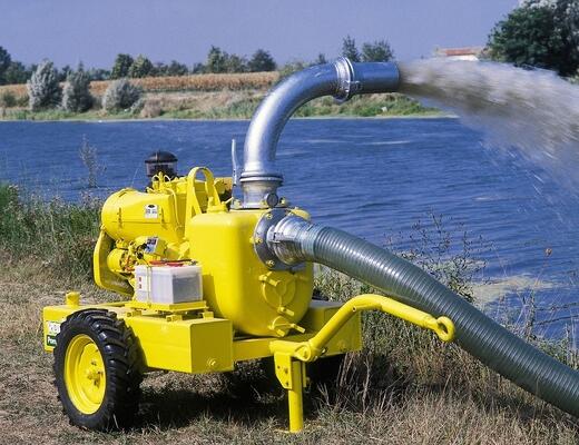 Аренда мотопомп Varisco. Откачка воды