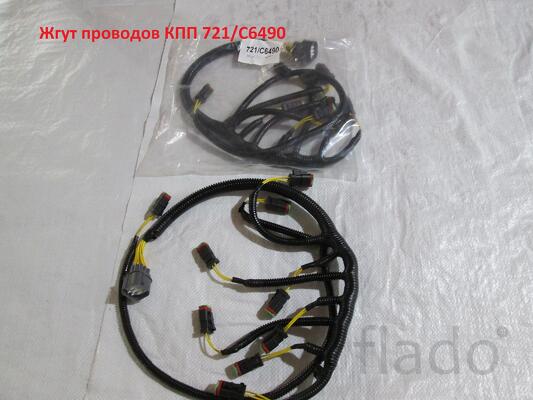 Жгут проводов на КПП JCB