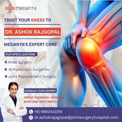 Доктор Раджгопал, ведущий хирург по замене коленного сустава в Индии