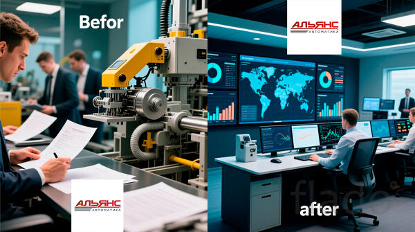 Внедрение систем автоматизации на предприятии - ООО Альянс Автоматика