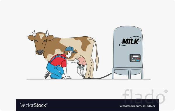 Требуется доярка на ферму с проживанием