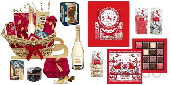 Вкусные корпоративные подарки на Новый год 2026