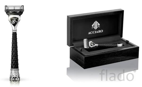 ACCIARO - бритвенное искусство, которое воплощается в дереве и металле