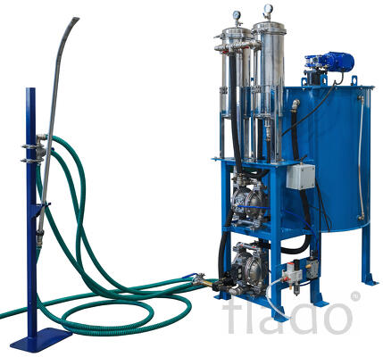 Блок подачи и регенерации краски БПРК100