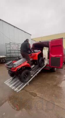 Трап для снегохода, квадроцикла, мотоцикла в микроавтобус