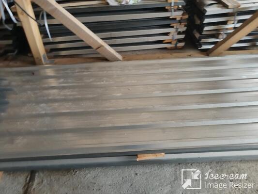 Профнастил оцинкованный мп20 0.4 мм 1.08м 2м