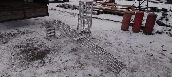 Аппарели для заезда складные 1500 кг/на пару