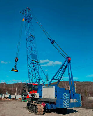 Аренда и услуги гусеничного крана в Архангельской области
