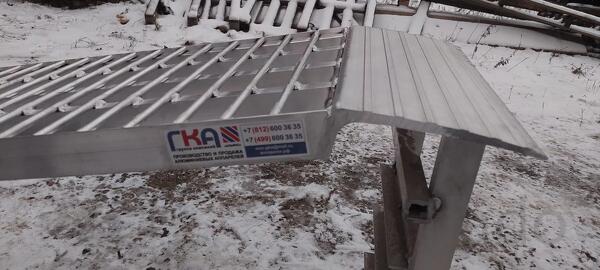 Аппарели алюминиевые складные Модель ГКА 250.30.2/С3