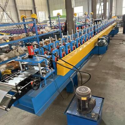 Линия для изготовления профильной трубы с фальцевым замком