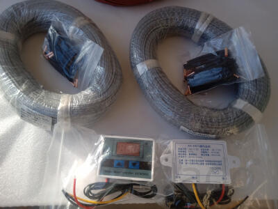Теплые полы кабель нагревательный 100м (+ 2 терморегулятора цифровых )